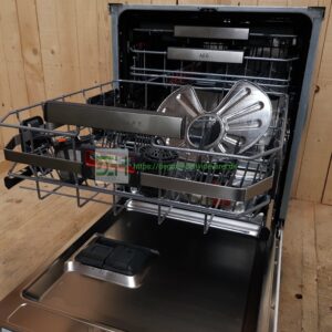 AEG opvaskemaskine med XXL inderkar FFE62800PW *Energiklasse: A++ *Lydniveau: 44 dB *Bestikbakke *ComforLift