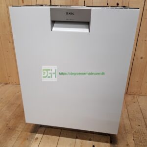 AEG opvaskemaskine med XXL inderkar FFE62800PW *Energiklasse: A++ *Lydniveau: 44 dB *Bestikbakke *ComforLift