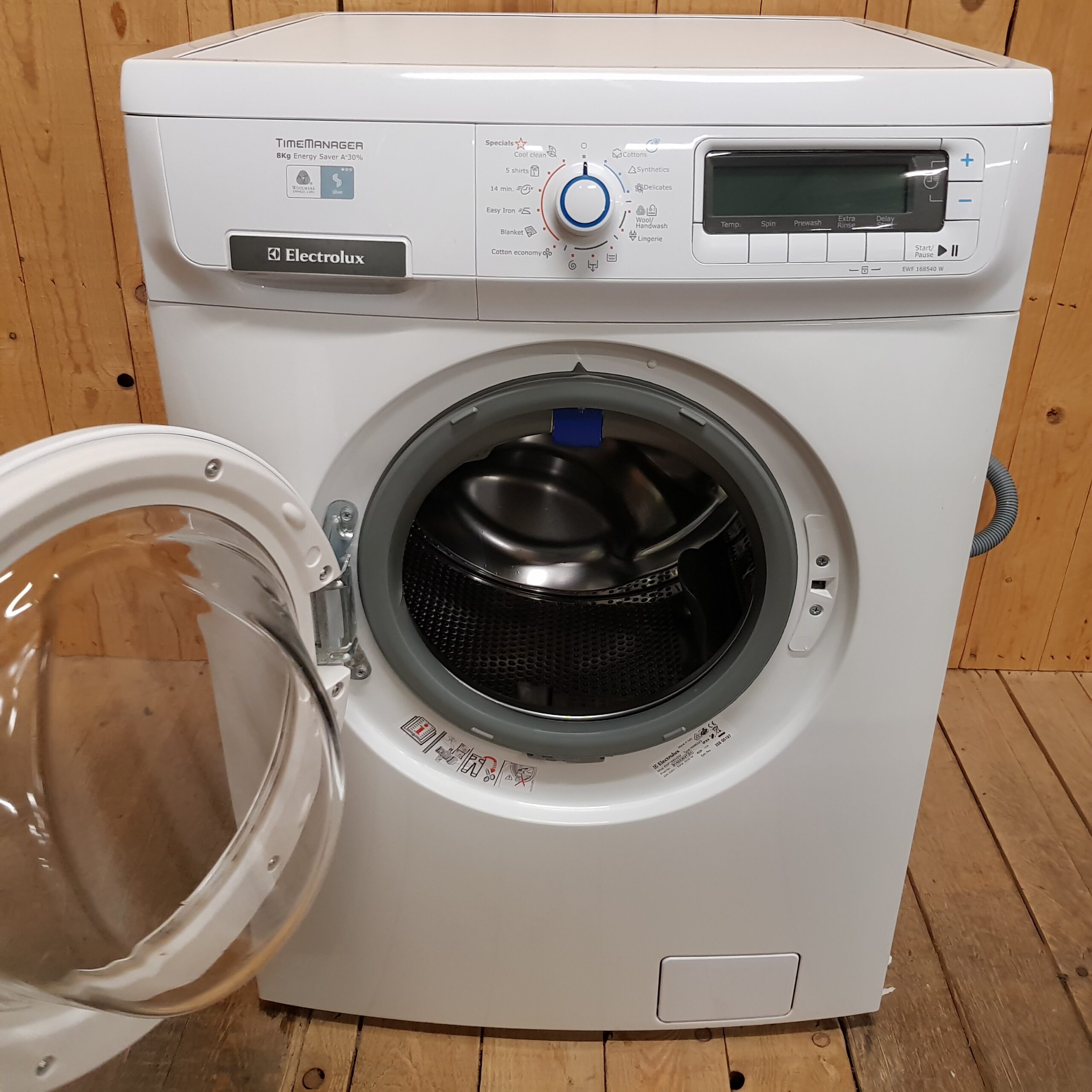 vaskemaskine EWF168540W *8kg *1600rpm *A+ - baeredygtige maskinerDeGrønneHvidevarer ApS Gratis levering