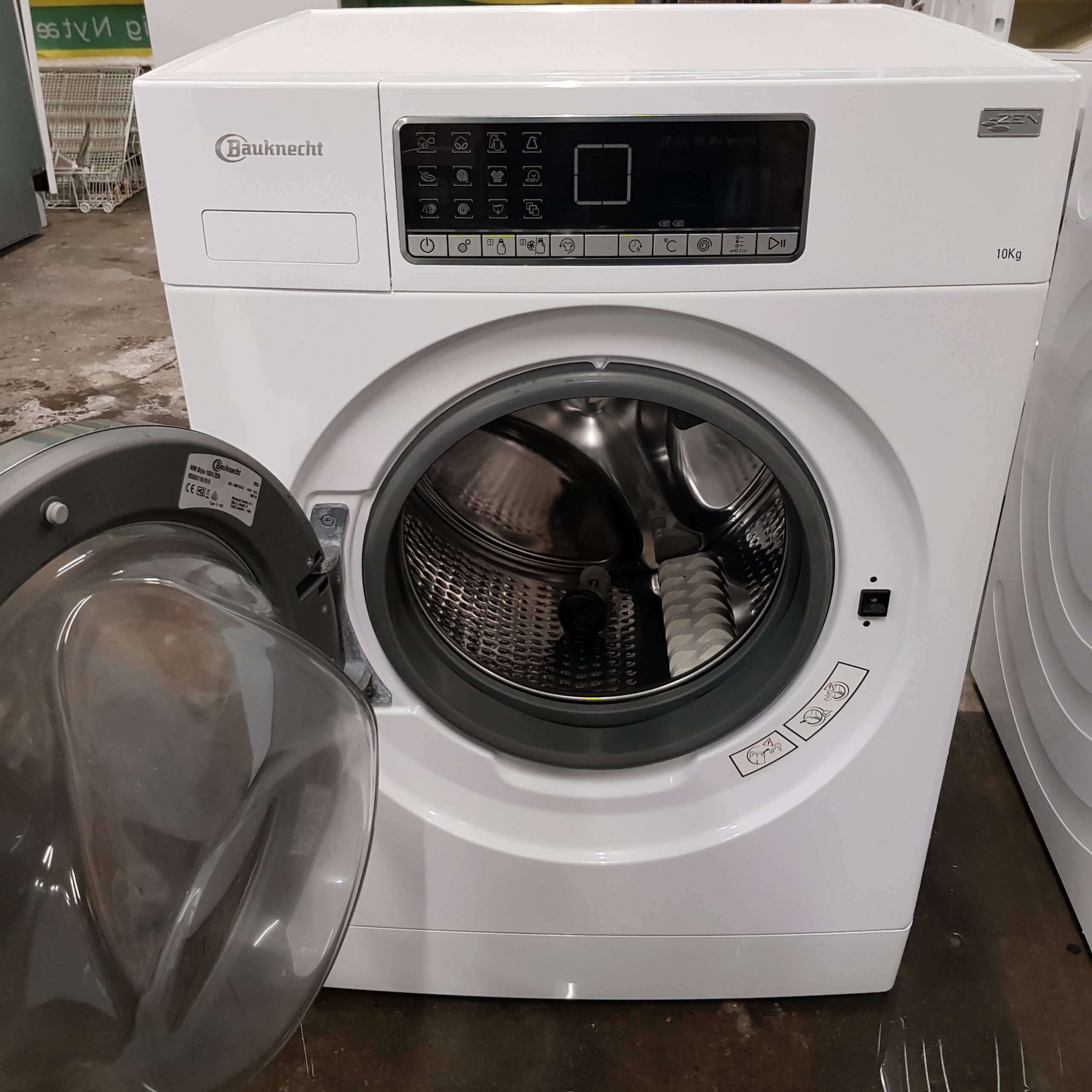 udvikling af elektronisk Løve Bauknecht vaskemaskine WM_Style_1024_ZEN *10kg *A+++ *1400rpm *Autodosering  - baeredygtige maskinerDeGrønneHvidevarer ApS Gratis levering