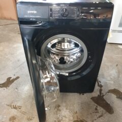 Gorenje sort vaskemaskine WEI843B *sort farve *8kg *1400rpm *Inverter motor